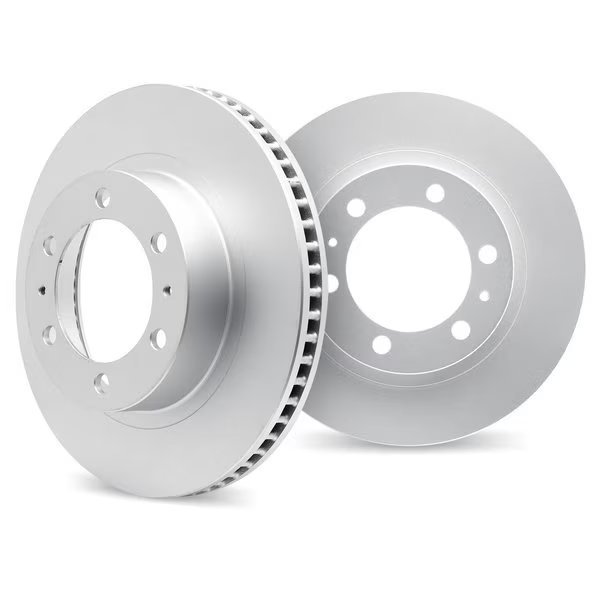 Hi-Carbon Alloy GEOMET Coated Rotor, Silver, Front, Dynamic Friction Co, Mfr#: 900-31108A